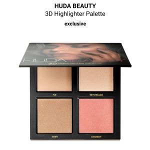 HUDA BEAUTY Makeup - Huda Beauty 3D Highlighter Palette HUDA BEAUTY Makeup - Huda Beauty 3D Highlighter Palette